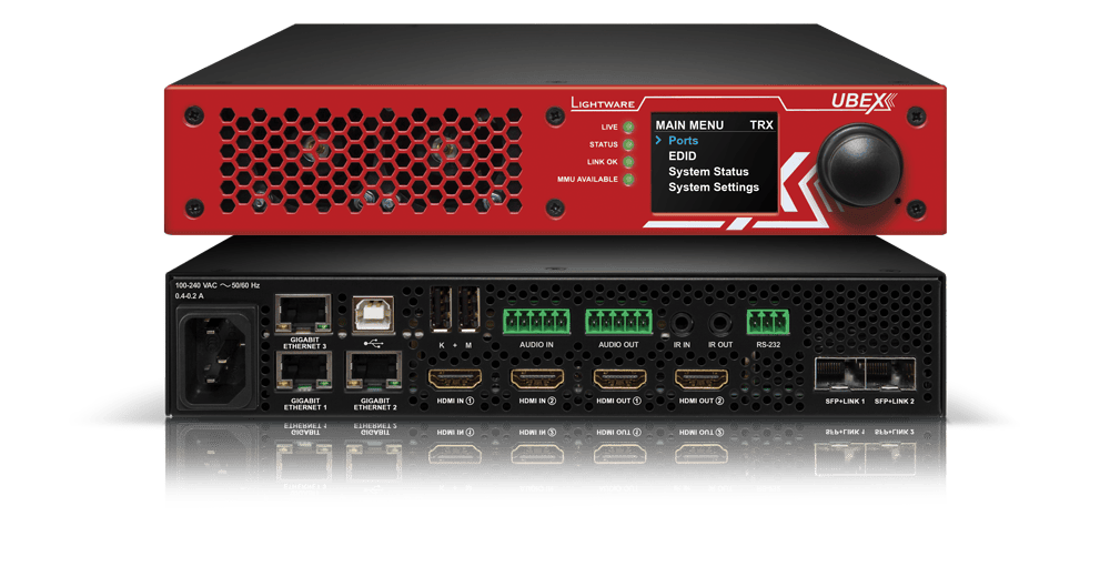 UBEX-PRO20-HDMI-F120_front_back_axo_ISE2024_Landing.png